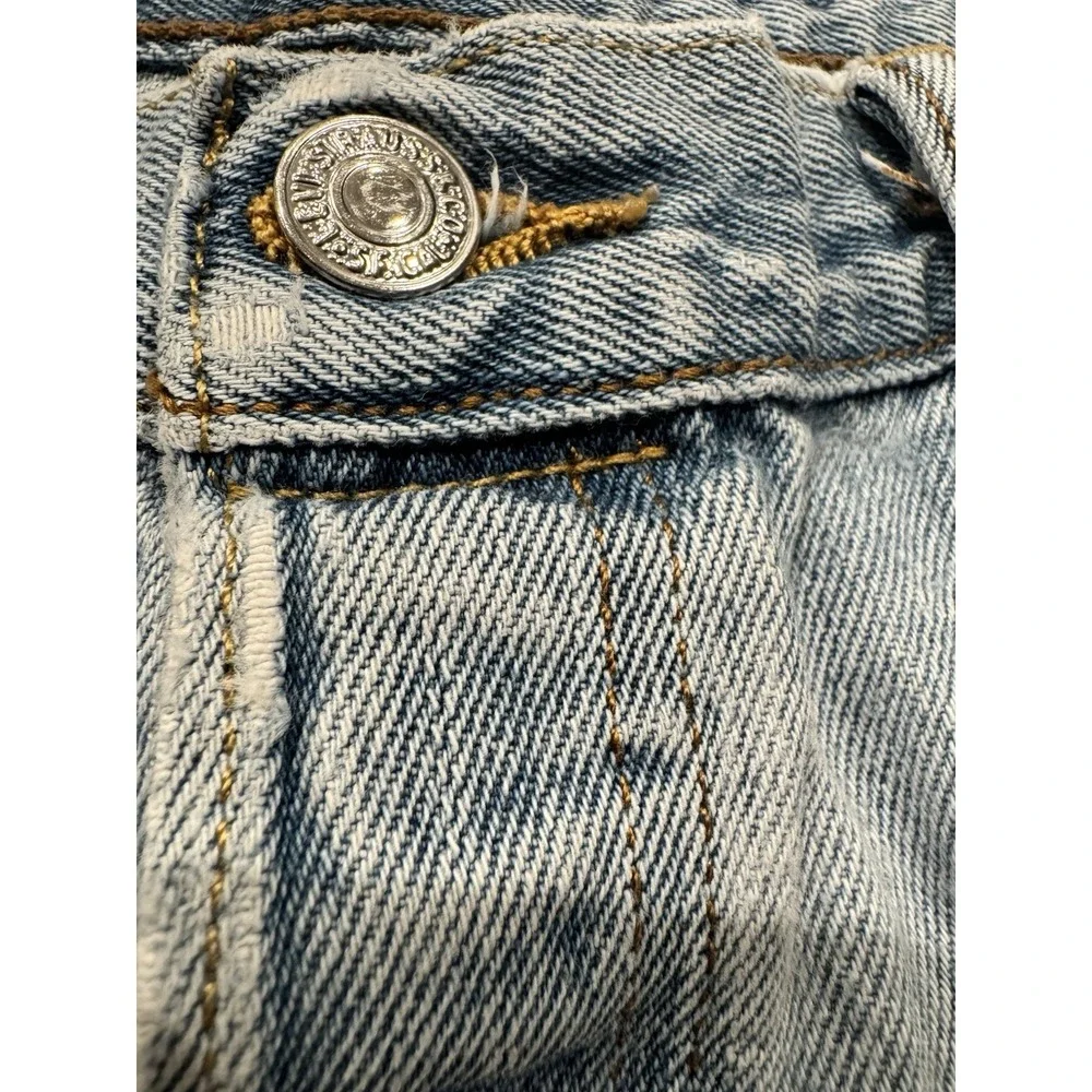 Vintage Levis 501 Jeans Straight Mens Size 36x35 Light Wash Denim Y2K Pants